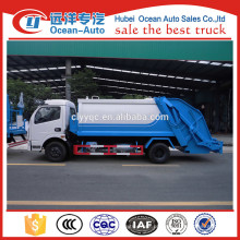 Dongfeng 10m3 veículo de lixo compactação barata